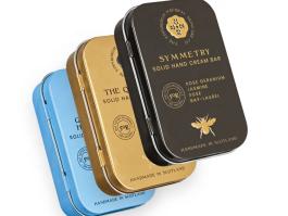 BT1001 Custom Logo Metal Box Packaging Case Hinged Tin Box Tin Packaging Empty Small Hinged Tin Metal Containers